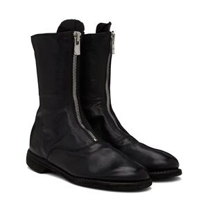 Guidi 310 Soft Horse Full Grain Front Zip Army Boots